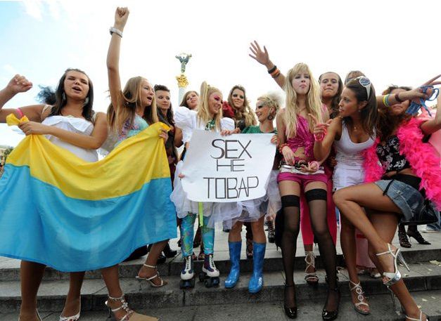 секс-табу в современном мире - протесты против проституции в Украине